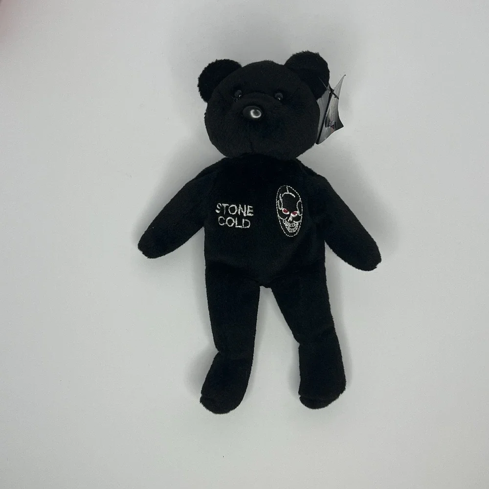 VTG 1999 WWF Attitude Bears Lot Of 4 With Tags Stone Cold Kane D-Generation X